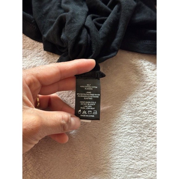 Sunday In Brooklyn Black Sleeveless Tank Ruffles Top Size One Size - Picture 4 of 7